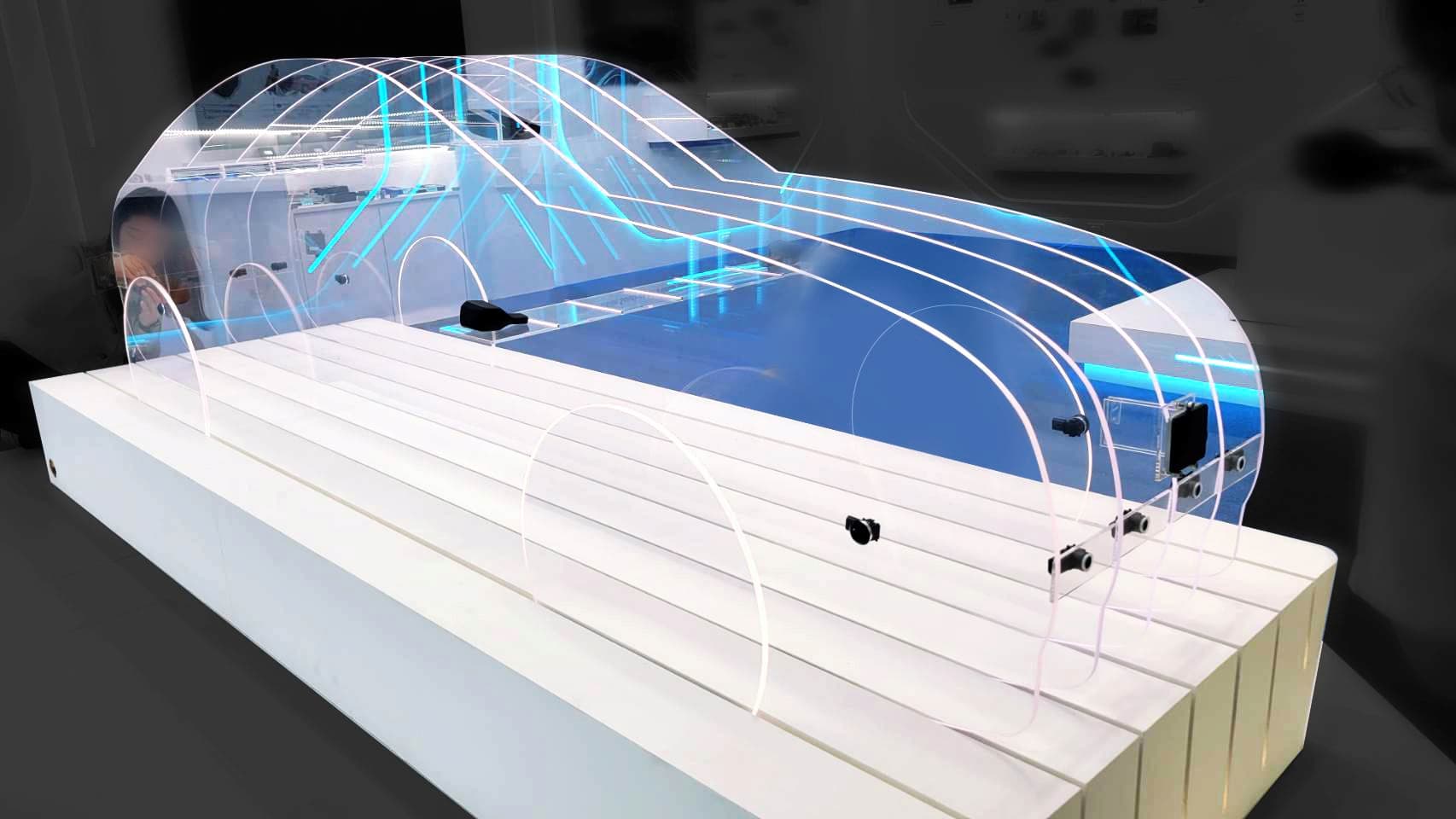 3M壓克力展示車燈座02