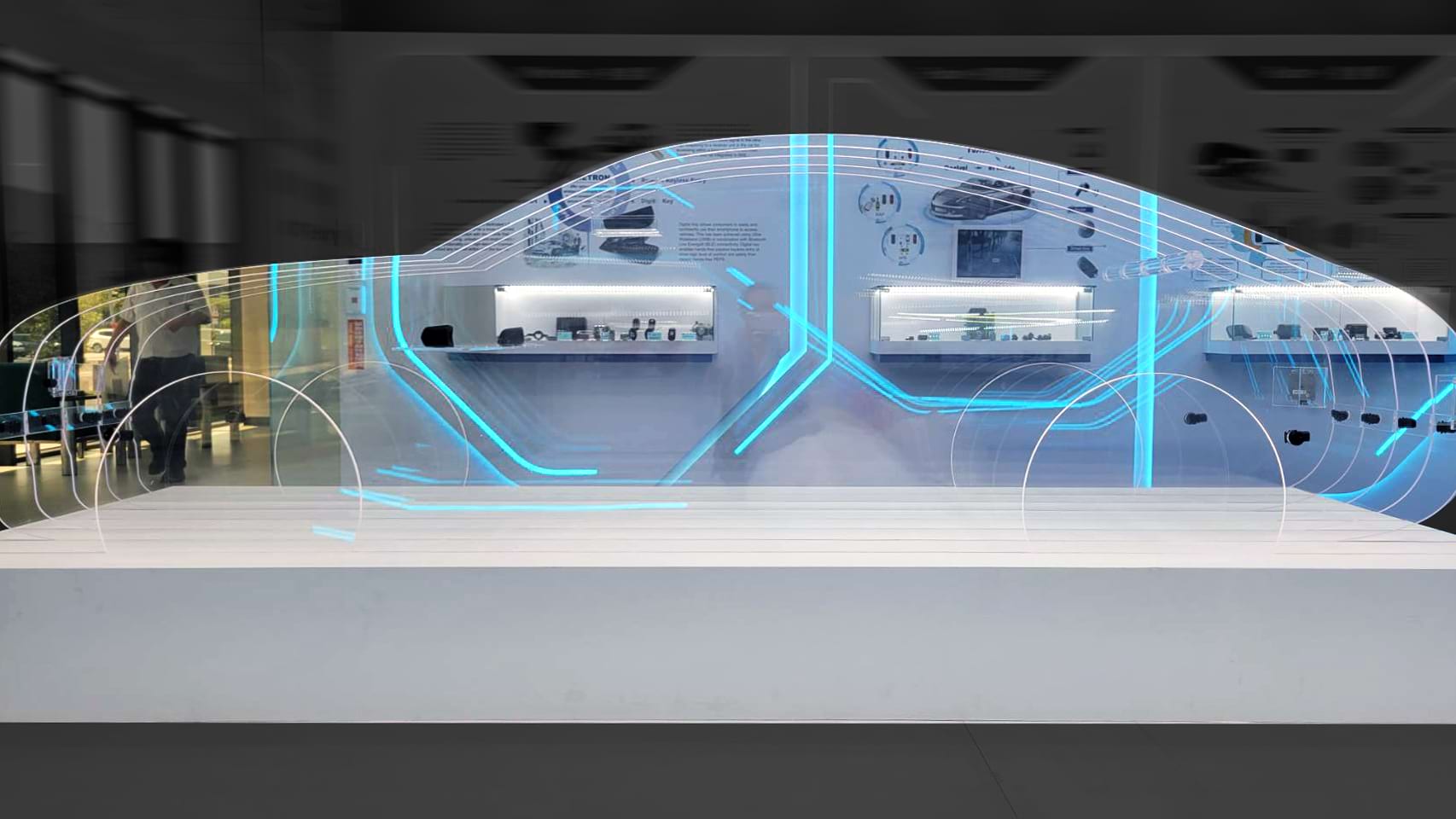 3M壓克力展示車燈座01